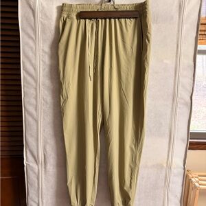 Old Navy Women's Light Olive Drawstring Jogger Pants